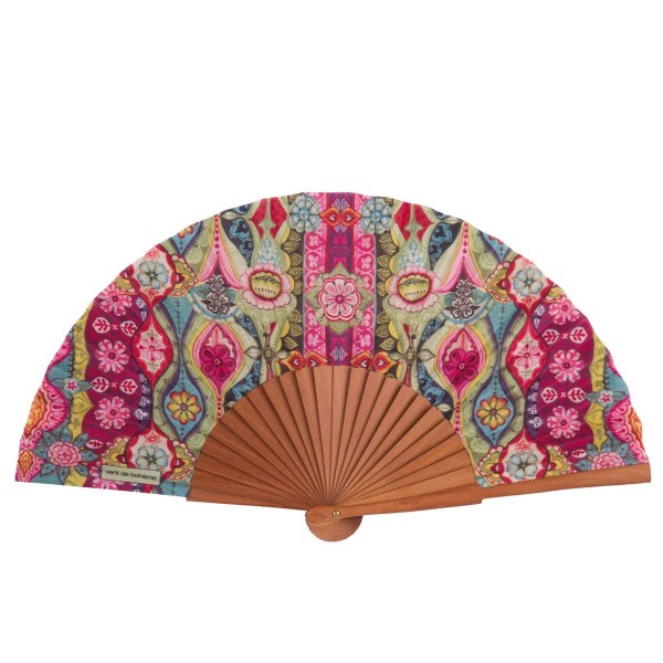 Hand fan BOHEME