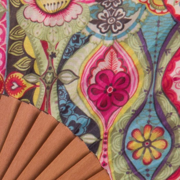 Hand fan BOHEME