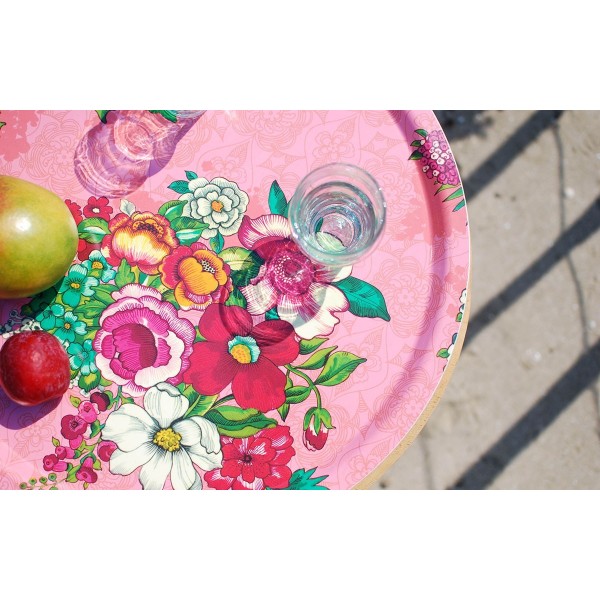 Bandeja redonda Hanami Rose Ø45cm