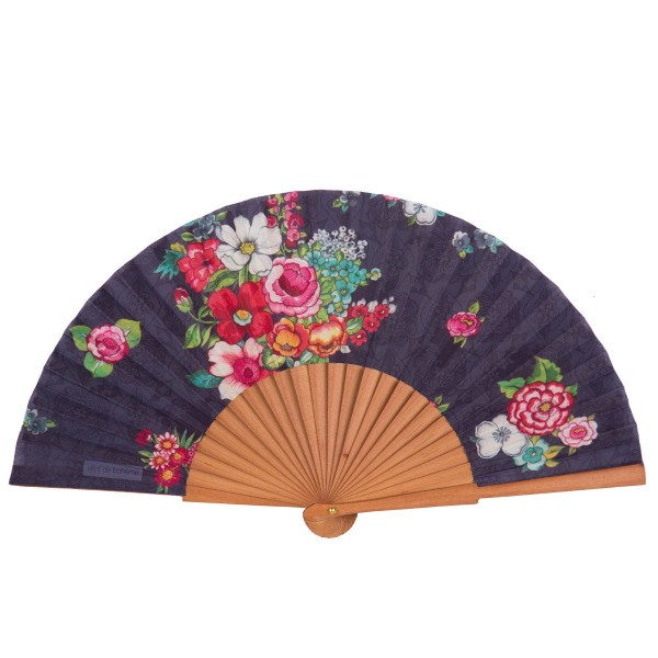 Hand fan HANAMI Noir