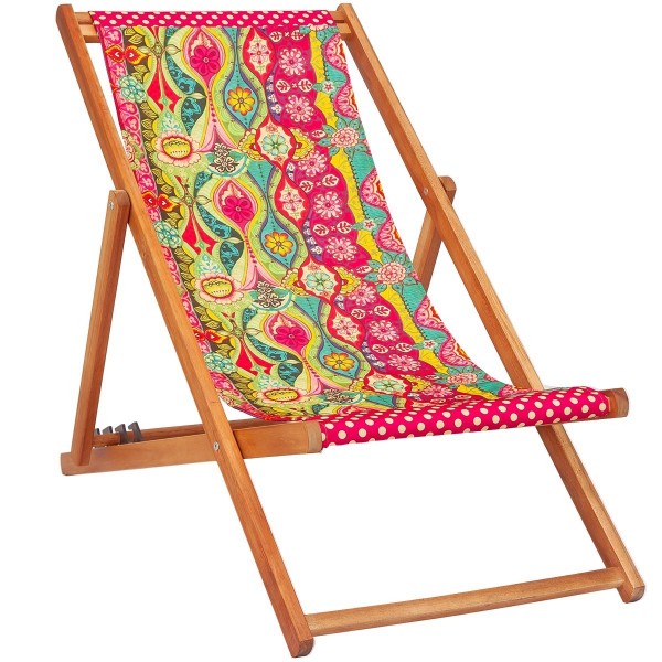 Deckchair canvas BOHEME