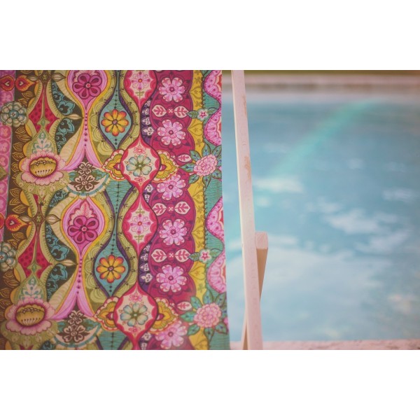 Deckchair canvas BOHEME