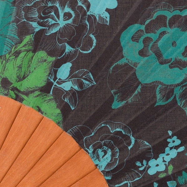 Hand fan AIMI noir