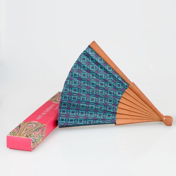 Hand fan BALI nuit