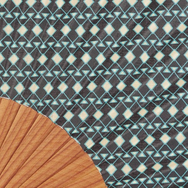 Hand fan MAYA noir