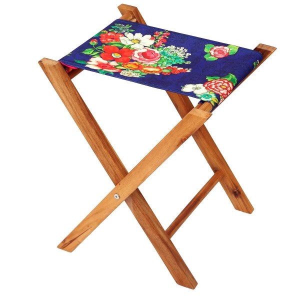 Toile pour pliant pêcheur Hanami indigo