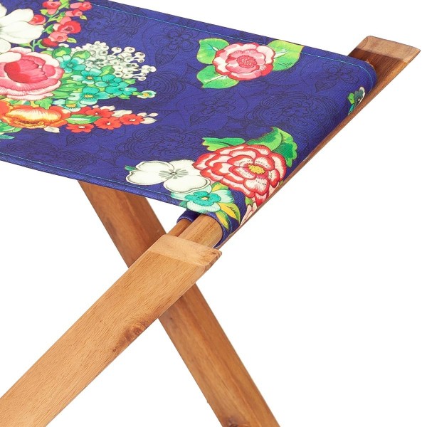 Lienzo para Pescador Plegable Hanami Indigo