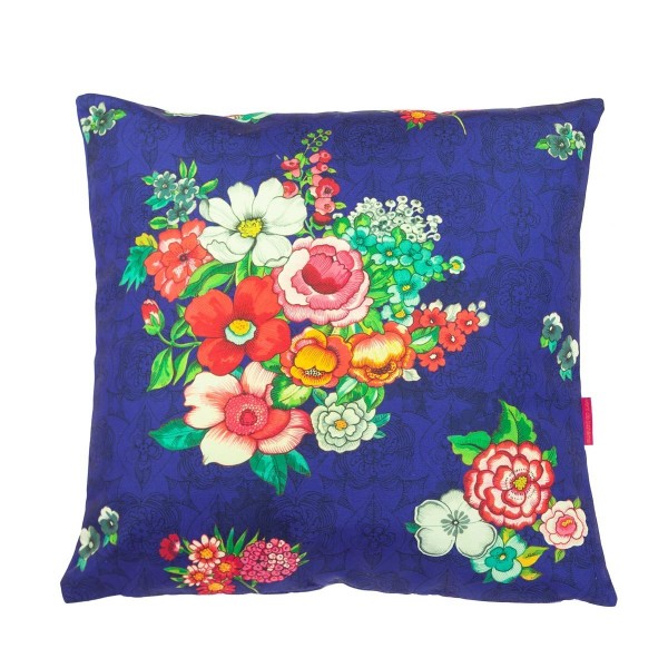 Outdoor cushion cover HANAMI indigo...