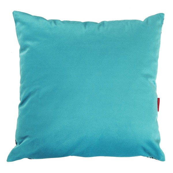 Velvet cushion cover MOOREA turquoise...