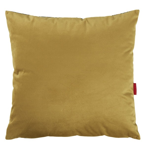 Velvet cushion cover HANOI brown 45x45