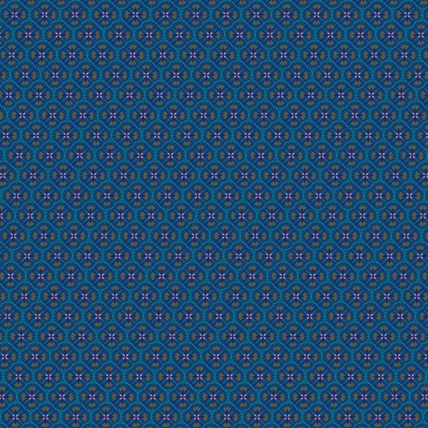 Deckchair canvas LOTUS bleu