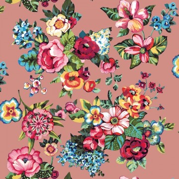 Lona de tumbona SHANTI rosa