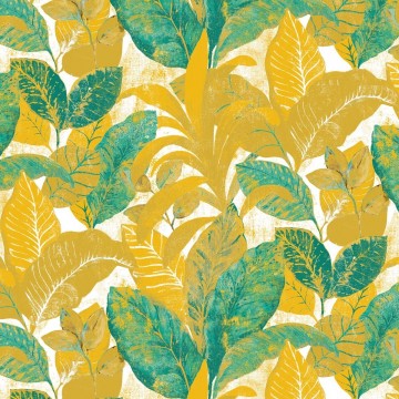 Deckchair canvas WILD jaune