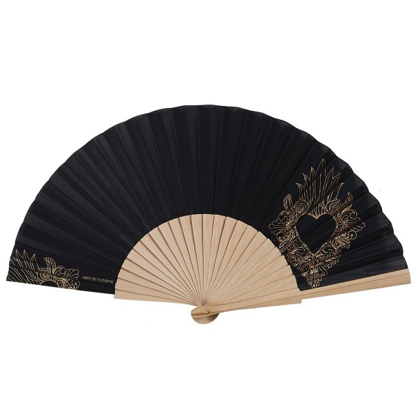 EVENTAIL Heart Sacred Black