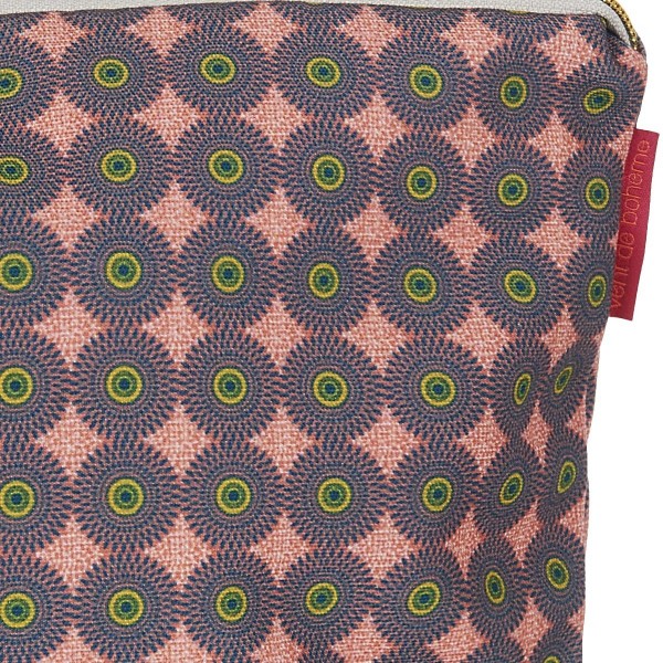 Pouch HANOI rose 19x28cm