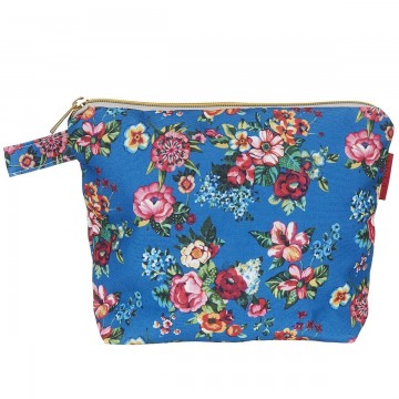 Pouch SHANTI bleu 19x28cm