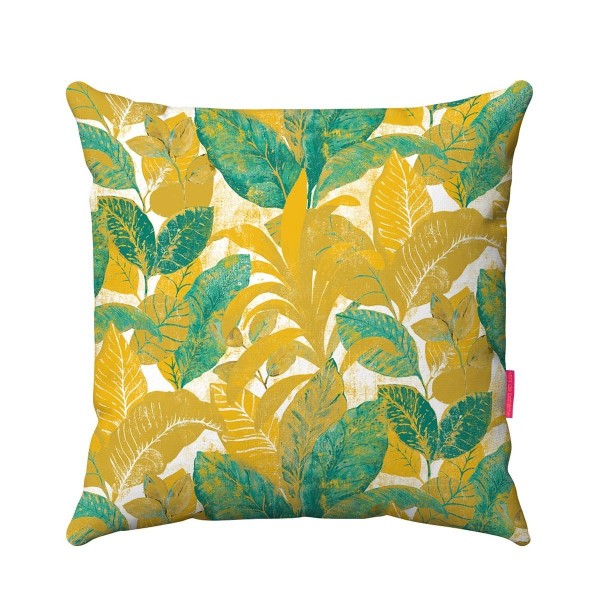 Outdoor cushion cover WILD jaune 45x45