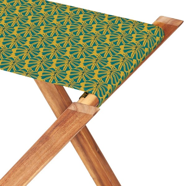 Toile pour pliant pêcheur Mooréa jaune