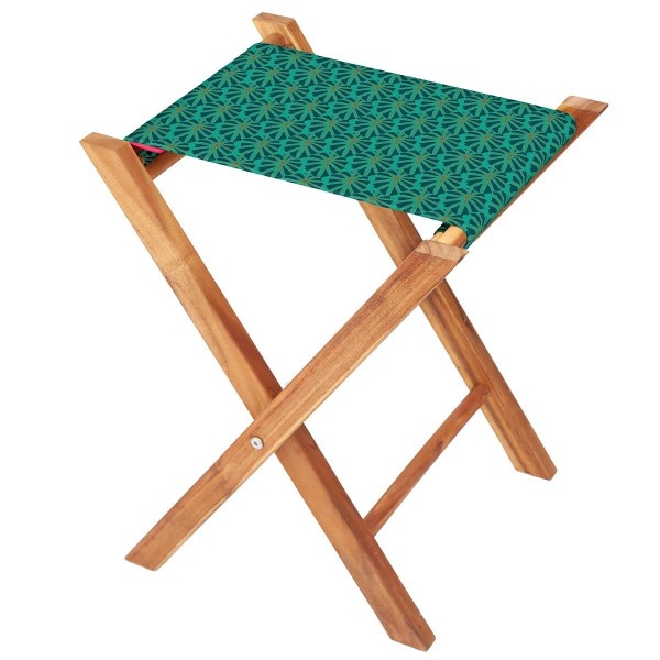 Lienzo para plegable pescador Moorea turquesa