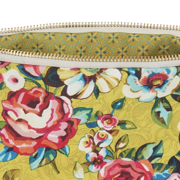 Pouch DEVI yellow 19x28cm