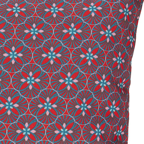 Outdoor cushion cover LOTUS red 45x45 cm