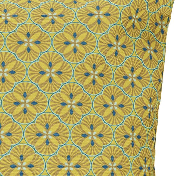 Outdoor cushion cover LOTUS yellow...