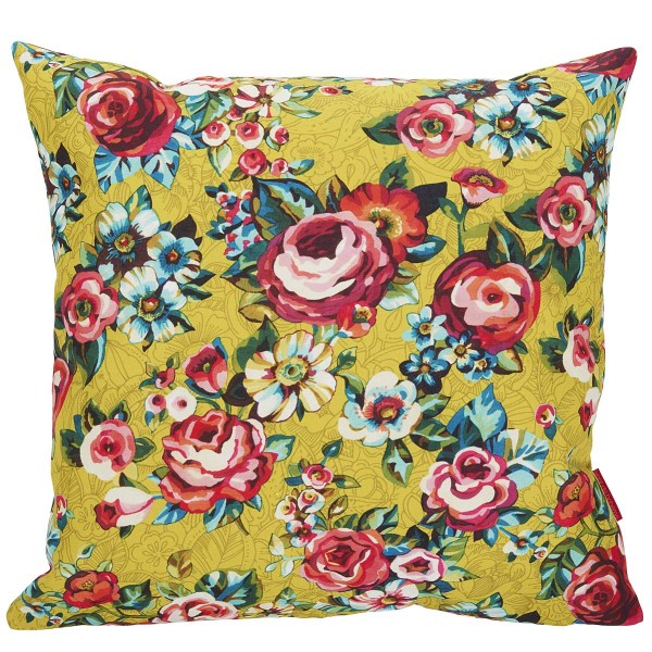 Outdoor cushion cover DEVI jaune 60x60