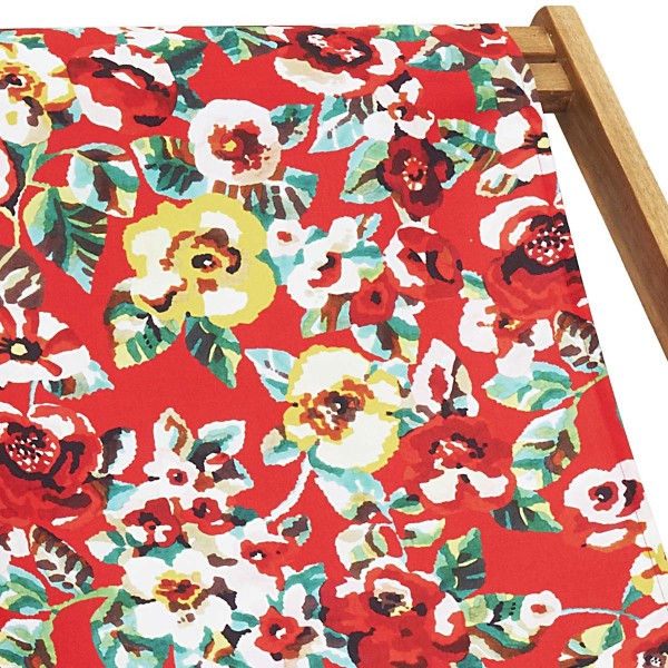 Toile de transat RITA rouge