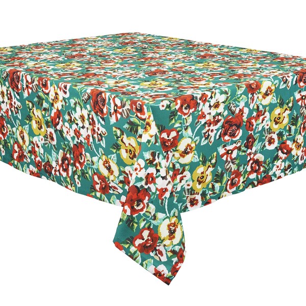 Mantel de algodón de Rita verde
