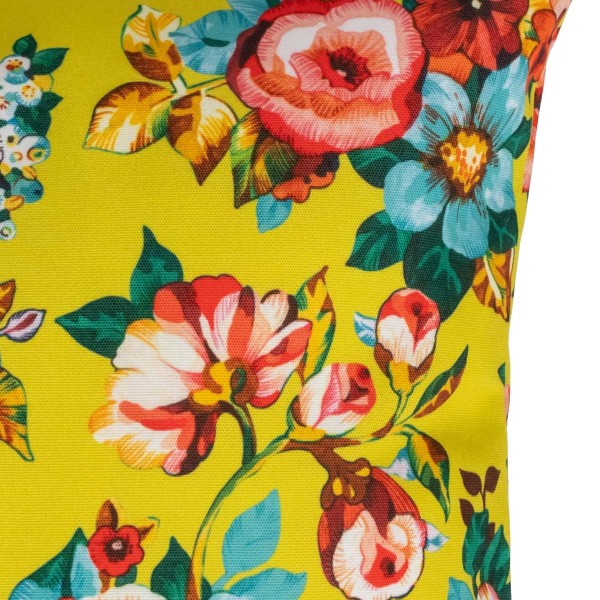 Housse de coussin extérieur SAKURI jaune