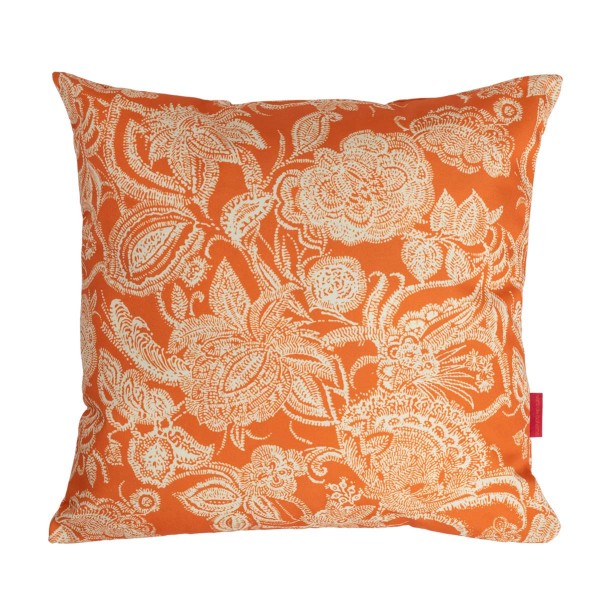 Outdoor cushion cover JASMIN orange...