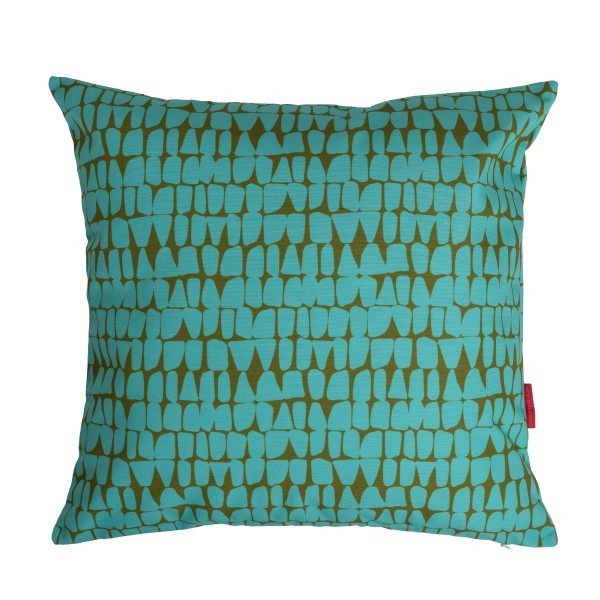 Outdoor cushion cover ZANZIBAR blue...