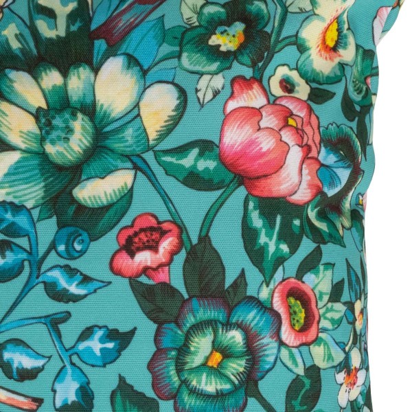 Outdoor cushion cover NILA turquoise...