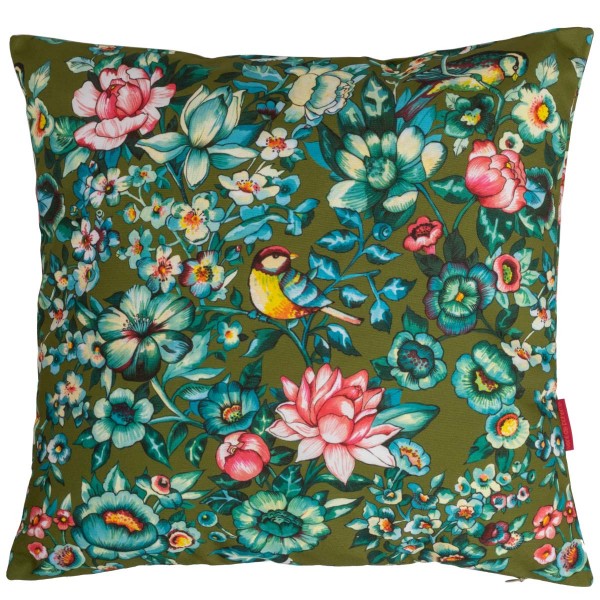 Housse de coussin extérieur NILA kaki