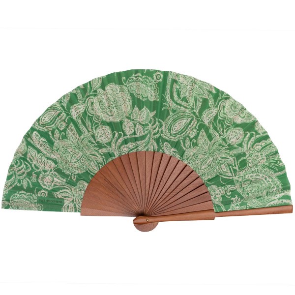 Ventiladores de jazmín verde