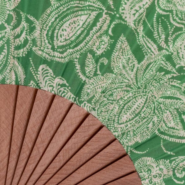 Ventiladores de jazmín verde