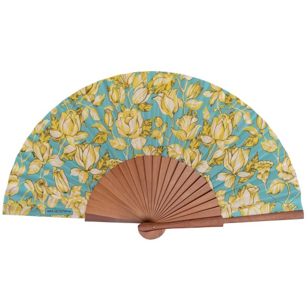 Fans aponi turquesa