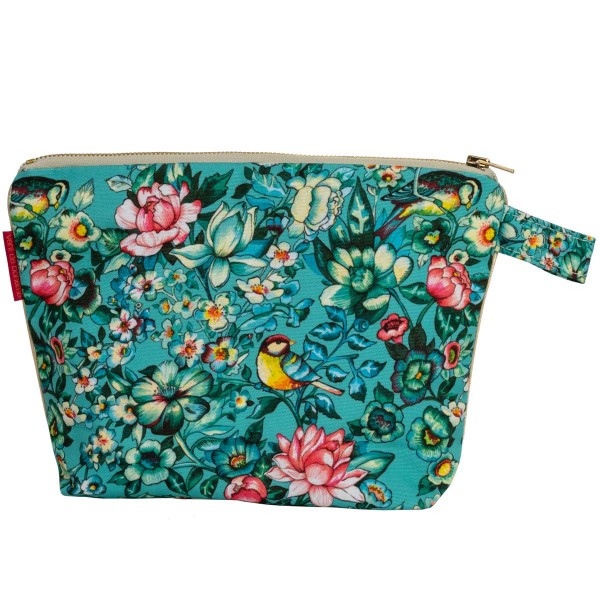 Pouch NILA turquoise 19x28cm
