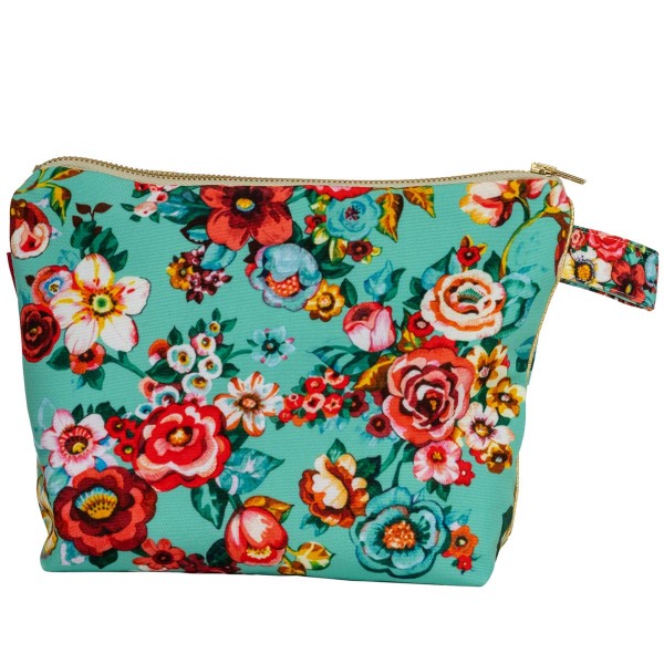 Pochette SAKURI turquoise