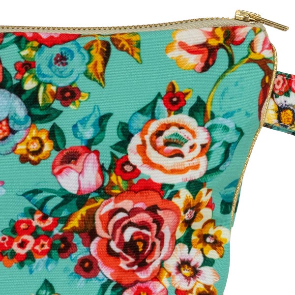 Pochette SAKURI turquoise