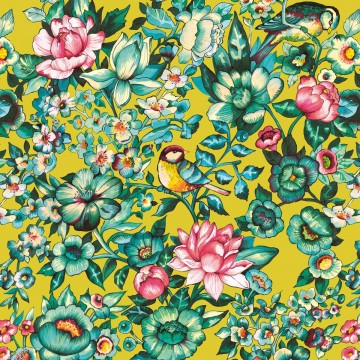 Deckchair canvas NILA yellow