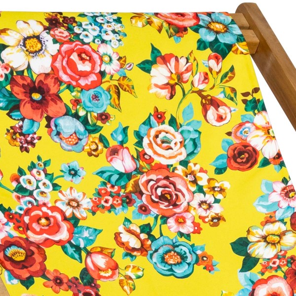 Canvas de cubierta de Sakuri amarilla