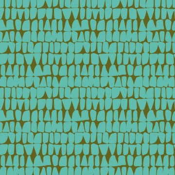 Deckchair canvas ZANZIBAR blue