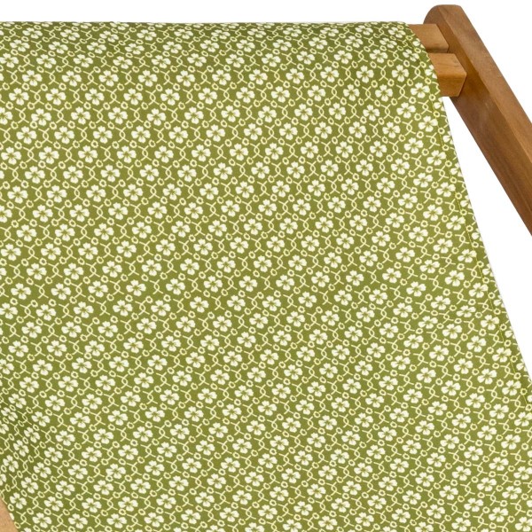 Deckchair canvas ROSALIE brown