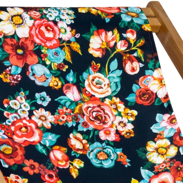 Deckchair canvas SAKURI nuit