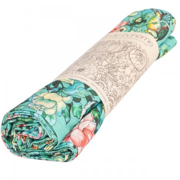 Cotton tablecloth NILA blue... 2