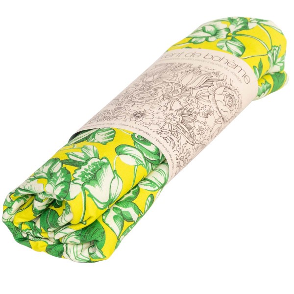 Tovaglia di cotone Aponi giallo