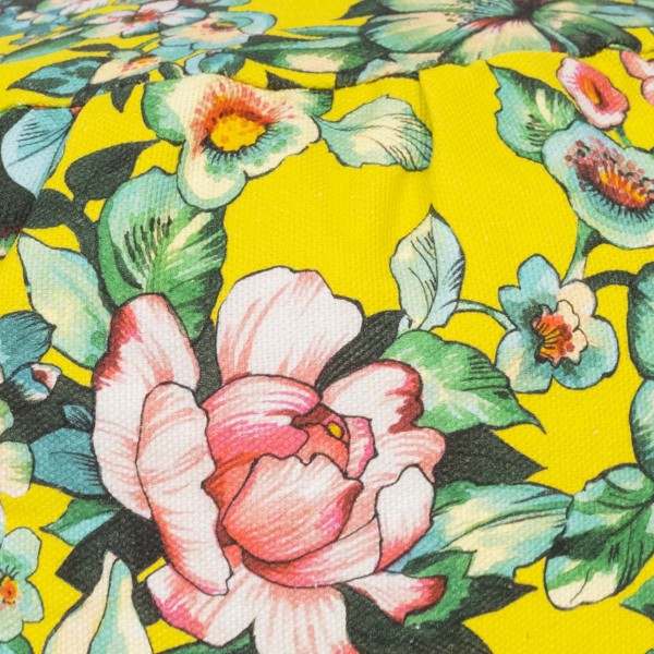 Zafu - Coussin de méditation NILA jaune