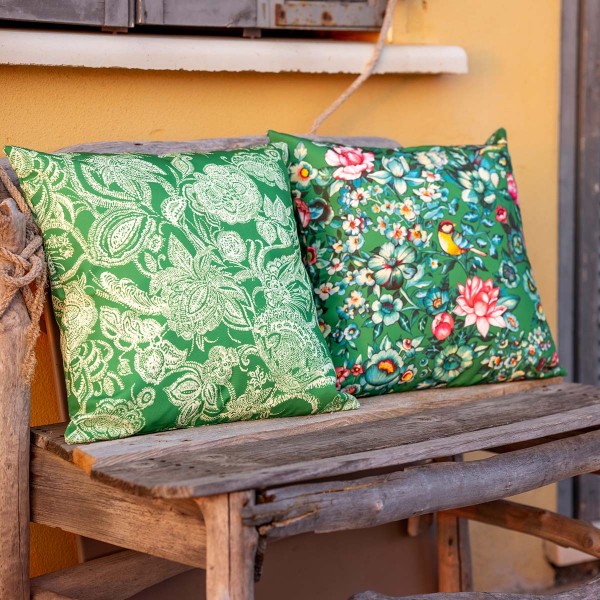 Outdoor cushion cover NILA green...