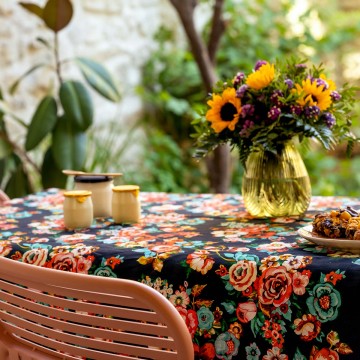 Cotton tablecloth SAKURI... 2